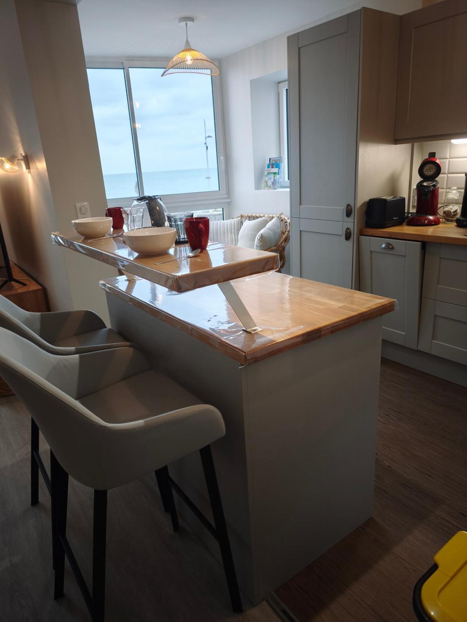 Appartement Renove Avec Vue Sur Mer A Fecamp ! ภายนอก รูปภาพ