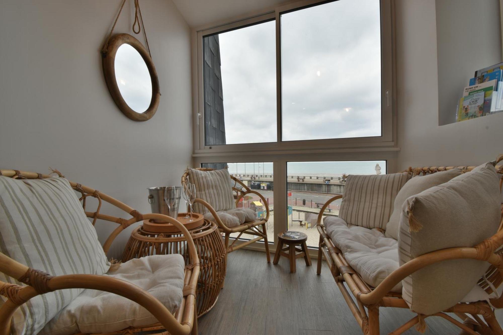 Appartement Renove Avec Vue Sur Mer A Fecamp ! ภายนอก รูปภาพ