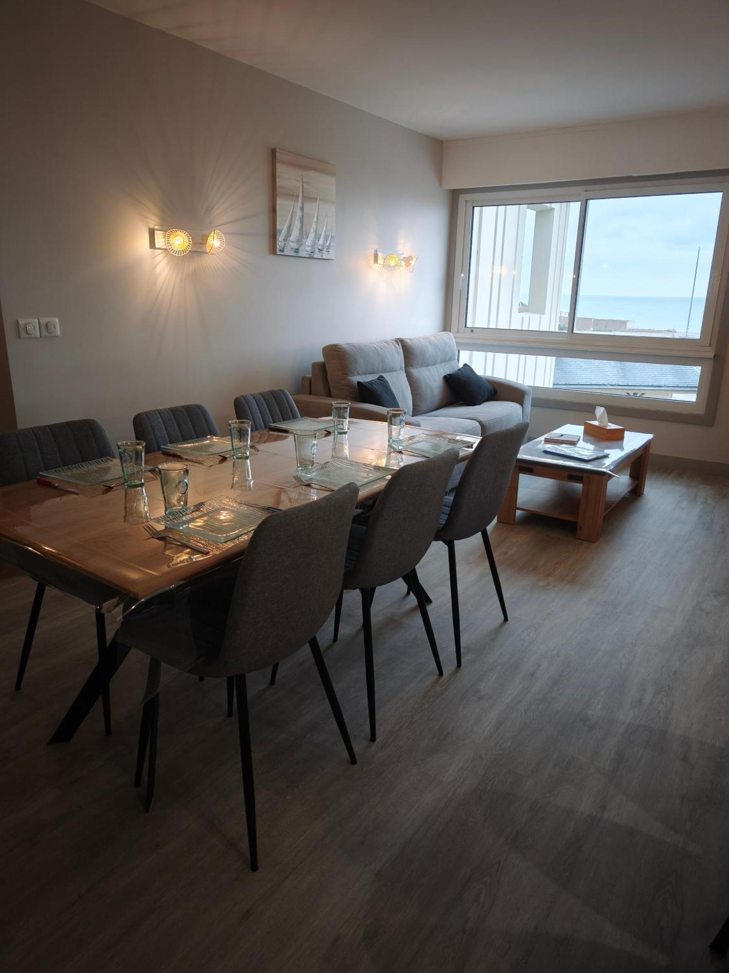 Appartement Renove Avec Vue Sur Mer A Fecamp ! ภายนอก รูปภาพ